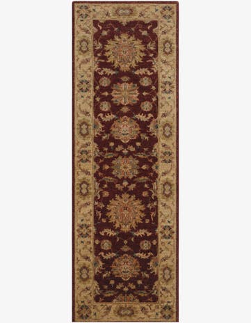 2' 8 x 7' 10 Hand Knotted Peshawar Ziegler Runner Rug