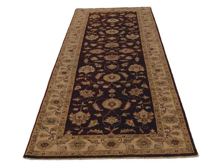 2' 9 x 7' 10 Hand Knotted Peshawar Ziegler Runner Rug
