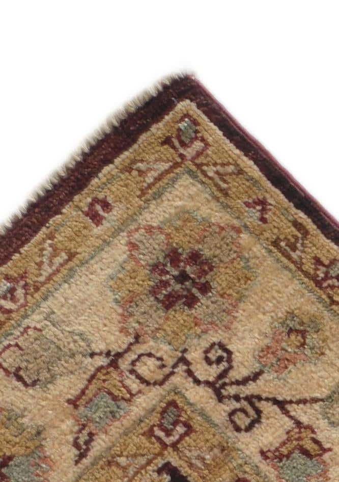 2' 9 x 7' 10 Hand Knotted Peshawar Ziegler Runner Rug