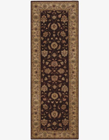 2' 9 x 7' 10 Hand Knotted Peshawar Ziegler Runner Rug