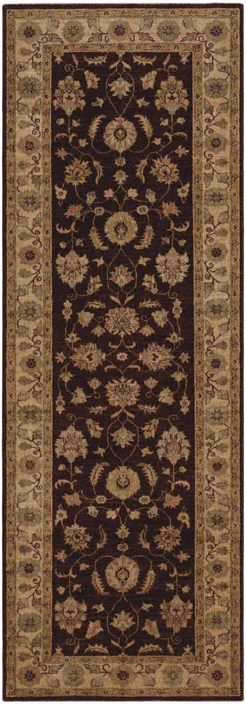 2' 9 x 7' 10 Hand Knotted Peshawar Ziegler Runner Rug