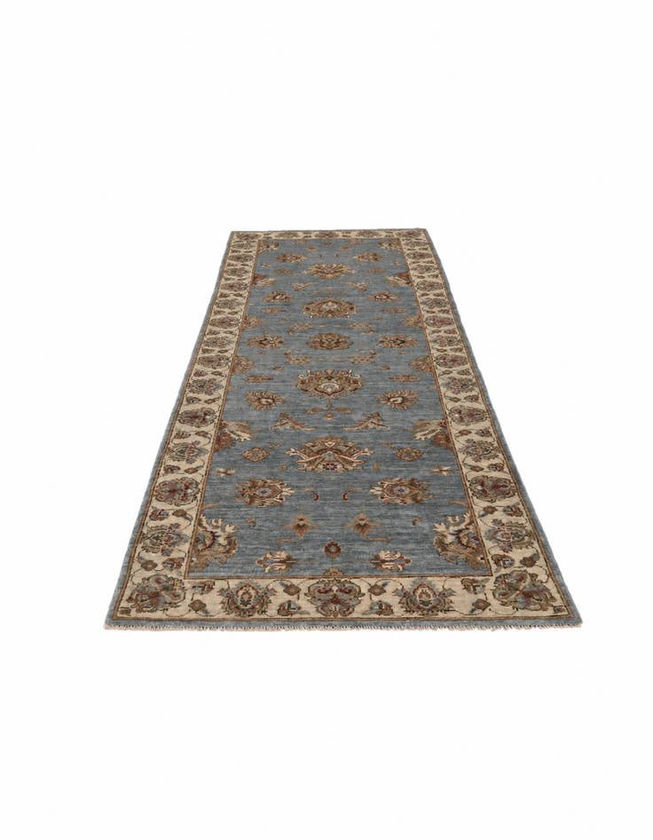Detail image of 2' 8 x 8' 4 Hand Knotted Peshawar Ziegler Runner Rug