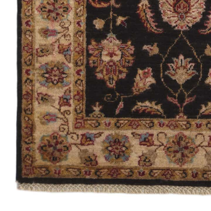 2' 9 x 8' Hand Knotted Peshawar Ziegler Runner Rug
