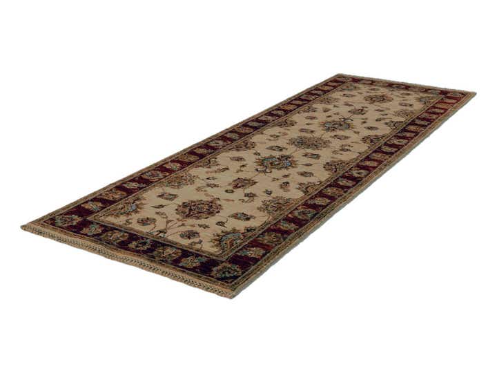 2' 9 x 8' 3 Hand Knotted Peshawar Ziegler Runner Rug