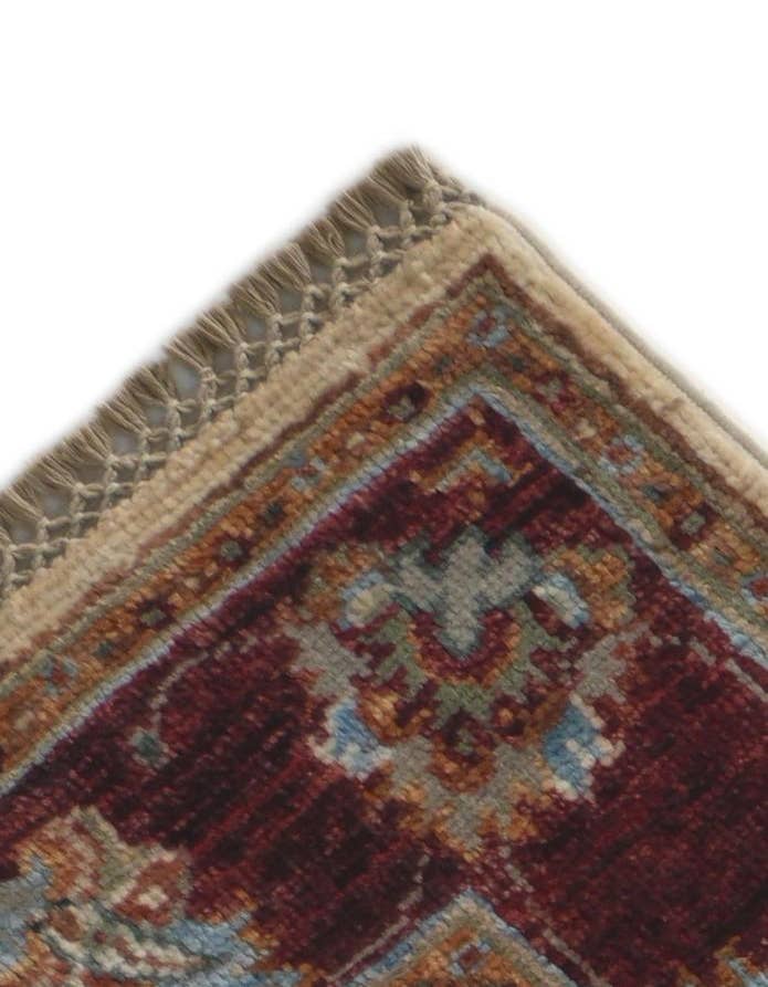 Detail image of 2' 9 x 8' 3 Hand Knotted Peshawar Ziegler Runner Rug