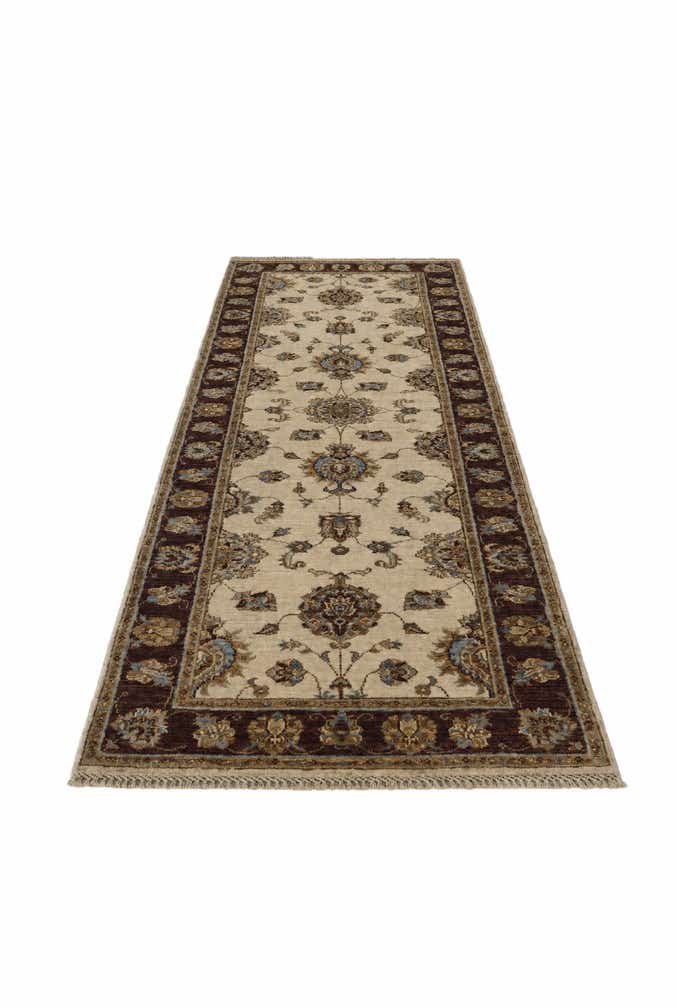 2' 10 x 8' 3 Hand Knotted Peshawar Ziegler Runner Rug