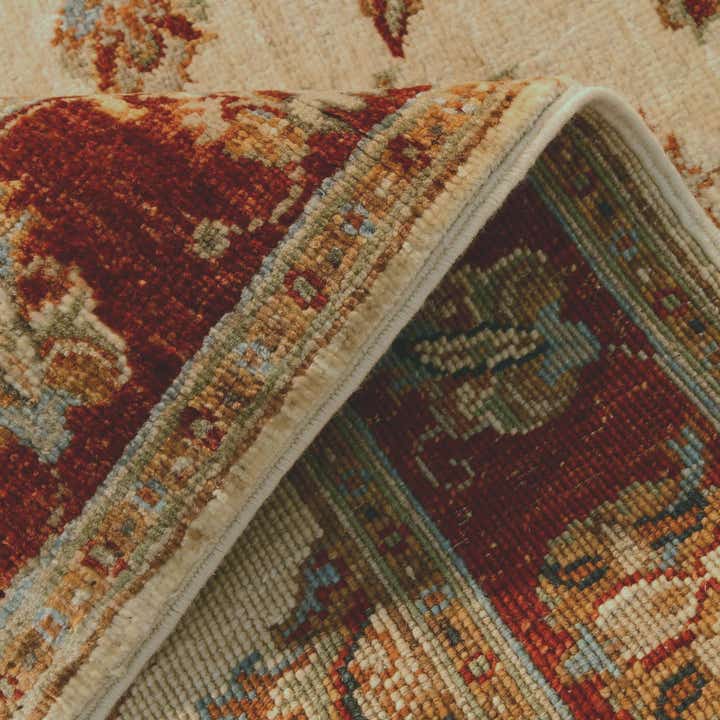 2' 10 x 8' 3 Hand Knotted Peshawar Ziegler Runner Rug