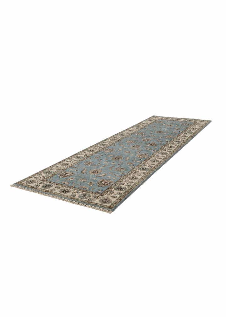 2' 9 x 8' 5 Hand Knotted Peshawar Ziegler Runner Rug