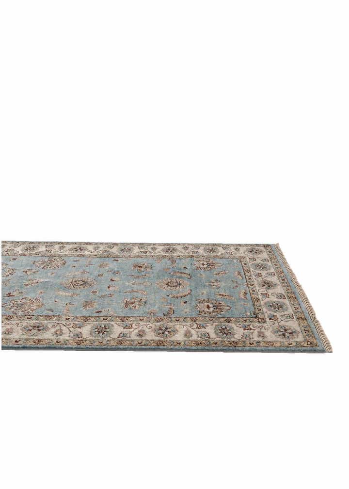 2' 9 x 8' 5 Hand Knotted Peshawar Ziegler Runner Rug