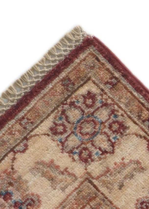 2' 8 x 8' 4 Hand Knotted Peshawar Ziegler Runner Rug
