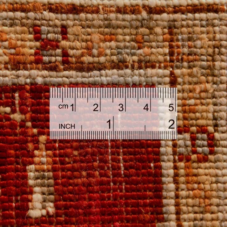 Detail image of 2' 8 x 8' 4 Hand Knotted Peshawar Ziegler Runner Rug