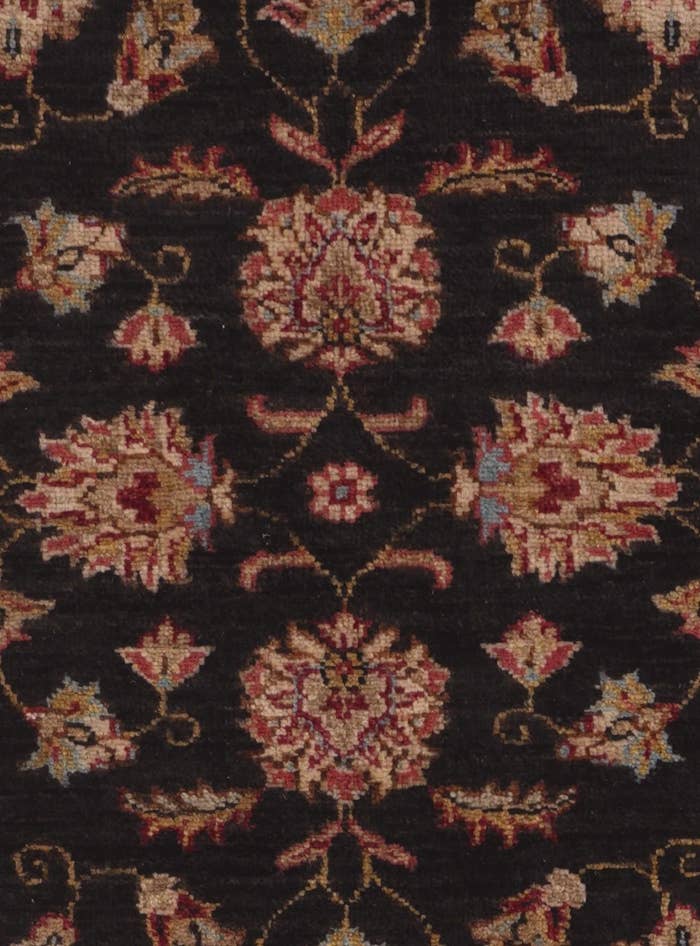 Detail image of 2' 9 x 8' Hand Knotted Peshawar Ziegler Runner Rug