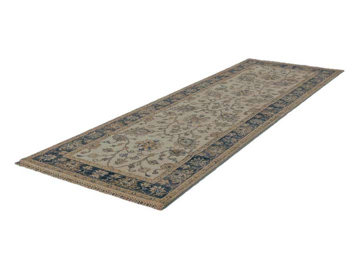 2' 10 x 8' 8 Hand Knotted Peshawar Ziegler Runner Rug
