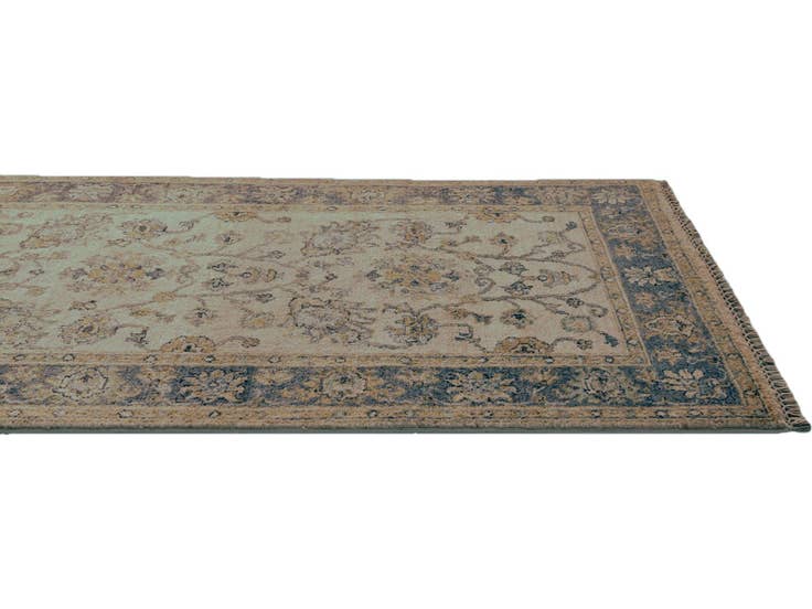 Detail image of 2' 10 x 8' 8 Hand Knotted Peshawar Ziegler Runner Rug