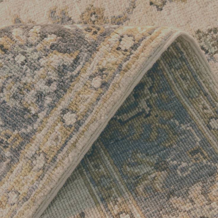 Detail image of 2' 10 x 8' 8 Hand Knotted Peshawar Ziegler Runner Rug