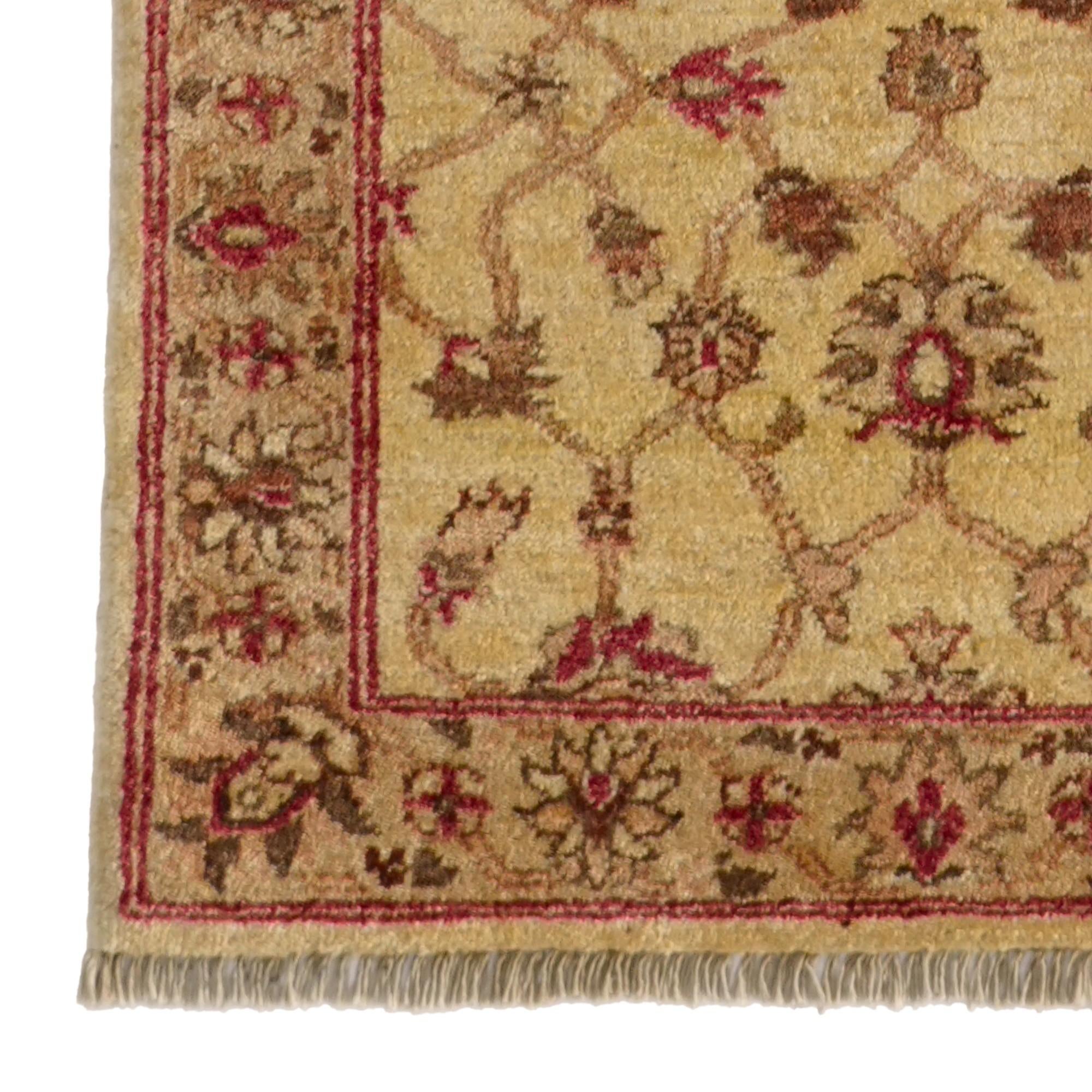 2' 8 x 10' Hand Knotted Peshawar Ziegler Runner Rug