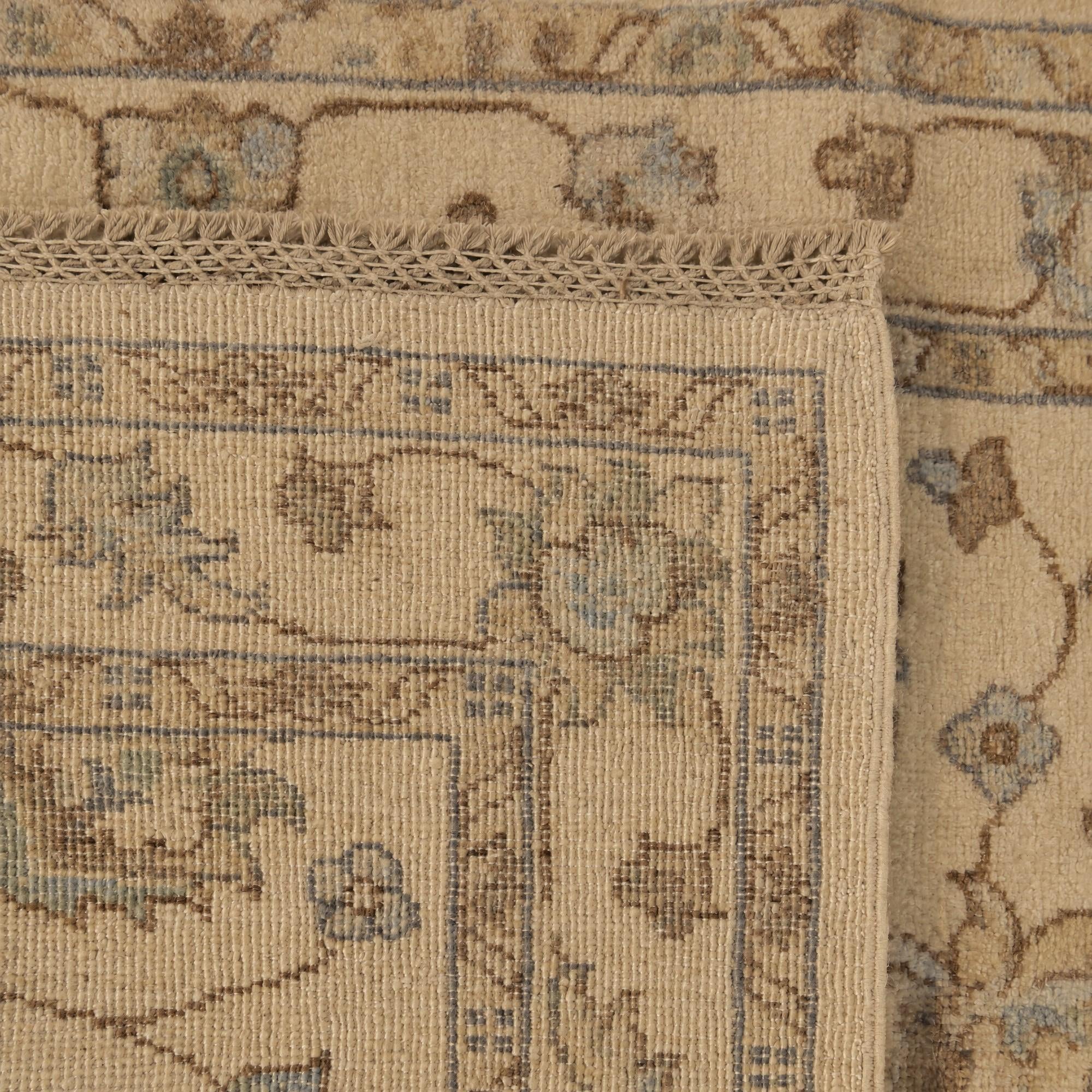 2' 7 x 12' 8 Hand Knotted Ziegler Runner Rug