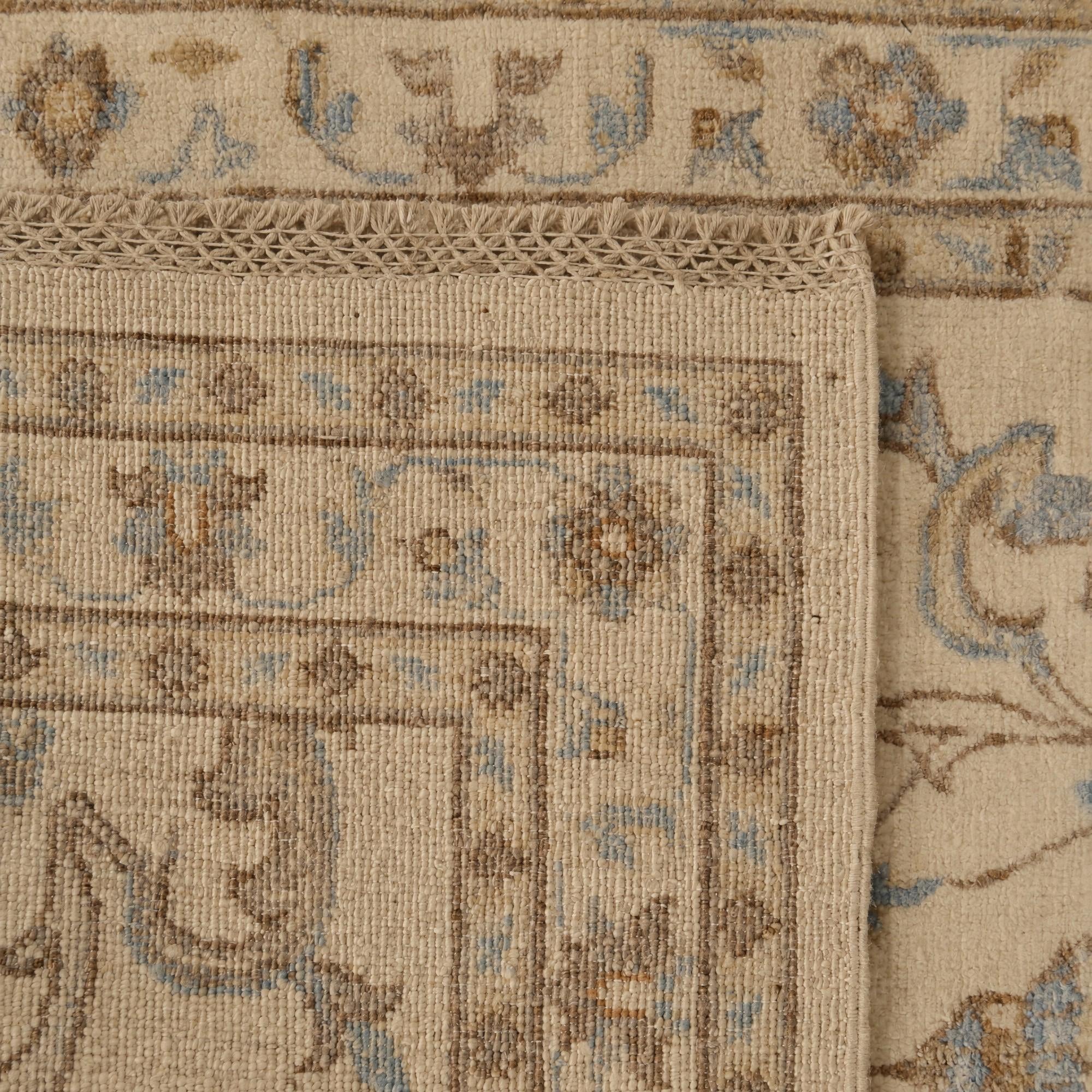 80cm x 395cm Noué main Ziegler Tapis Tapis de couloir