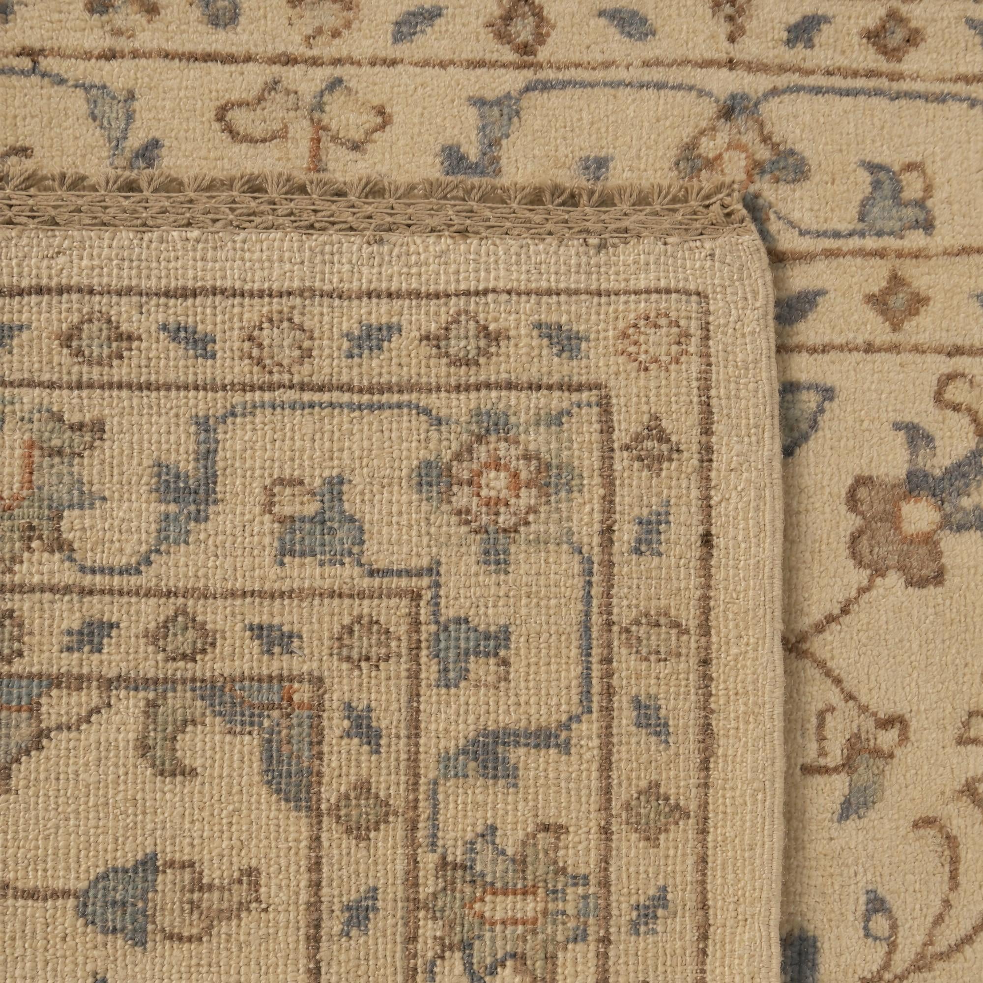 85cm x 545cm Hand Knotted Ziegler Runner Rug