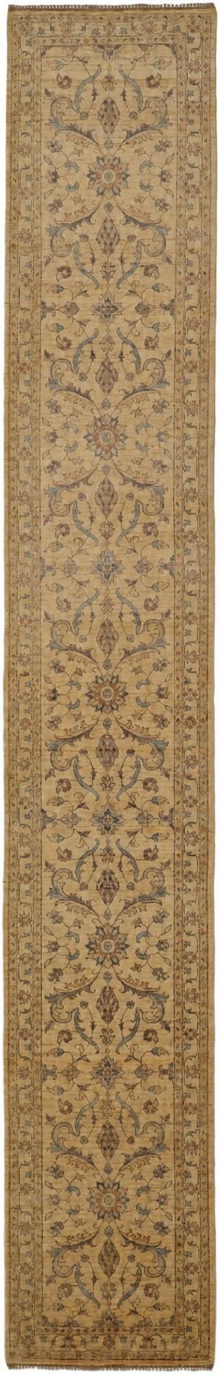 2' 10 x 17' 10 Hand Knotted Ziegler Runner Rug