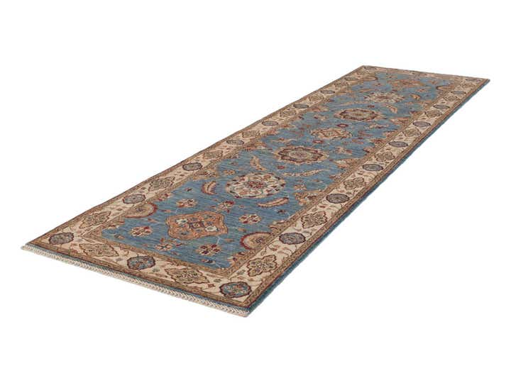2' 9 x 10' 2 Hand Knotted Ziegler Runner Rug