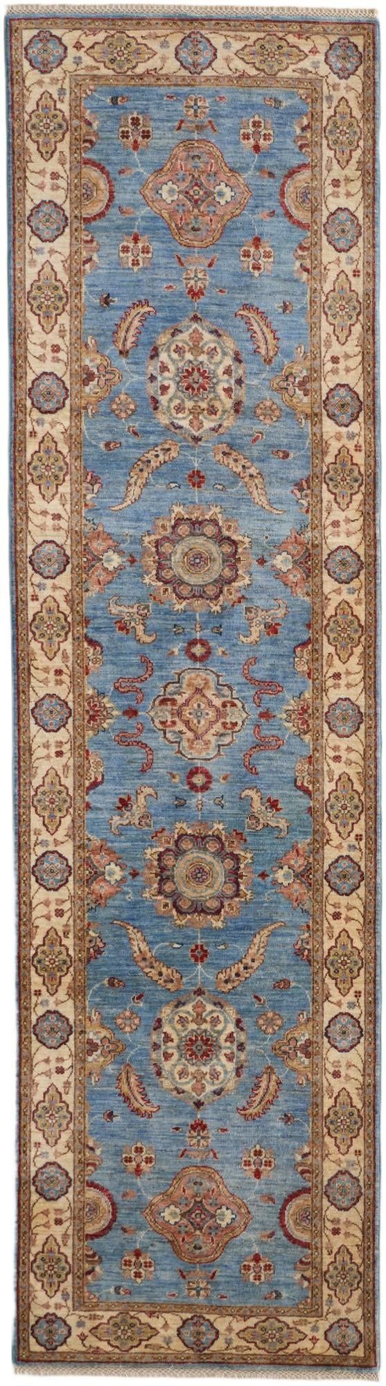 2' 9 x 10' 2 Hand Knotted Ziegler Runner Rug
