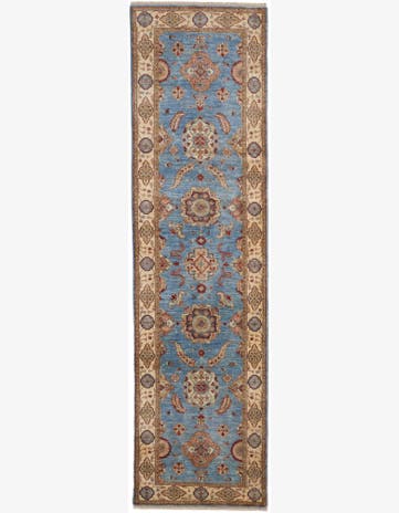 2' 9 x 10' 2 Hand Knotted Ziegler Runner Rug