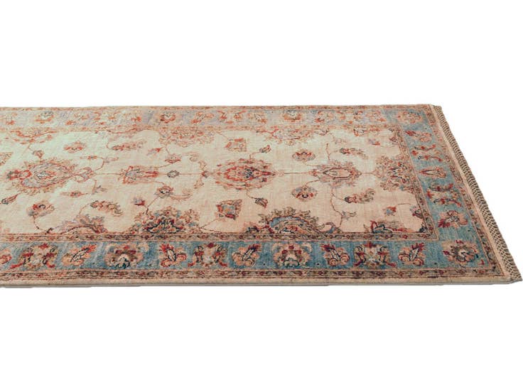Detail image of 2' 9 x 9' 4 Hand Knotted Ziegler Runner Rug