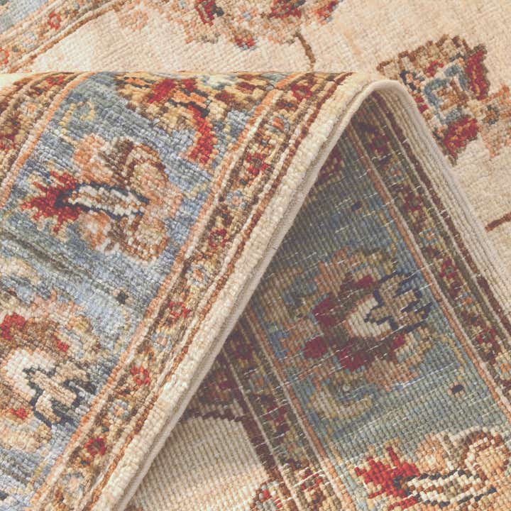 2' 9 x 9' 4 Hand Knotted Ziegler Runner Rug