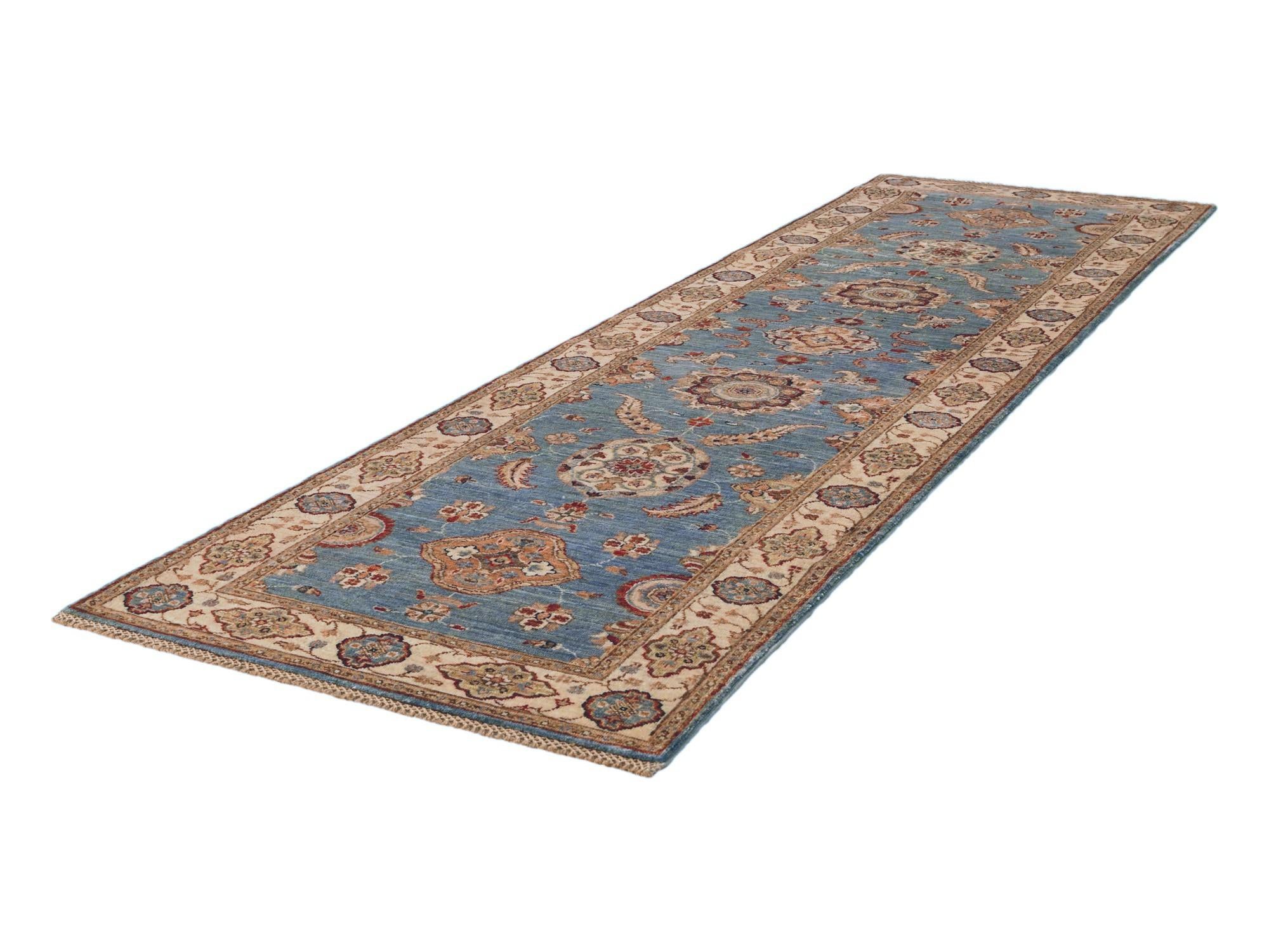 2' 11 x 10' Hand Knotted Ziegler Runner Rug