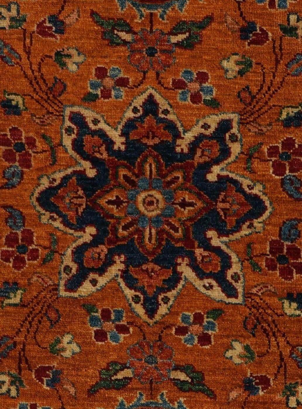 2' 11 x 10' 6 Hand Knotted Ziegler Runner Rug