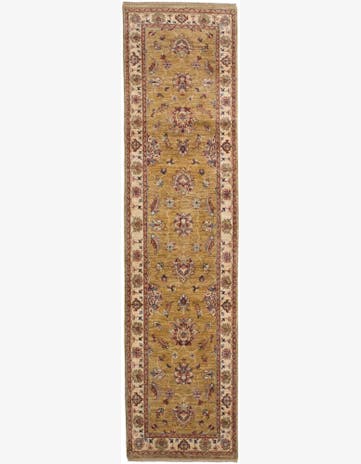 2' 7 x 10' 3 Hand Knotted Ziegler Runner Rug