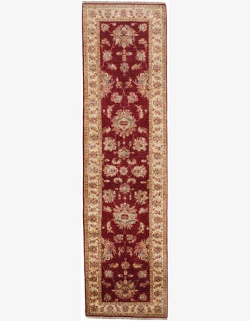 2' 9 x 10' 2 Hand Knotted Ziegler Runner Rug