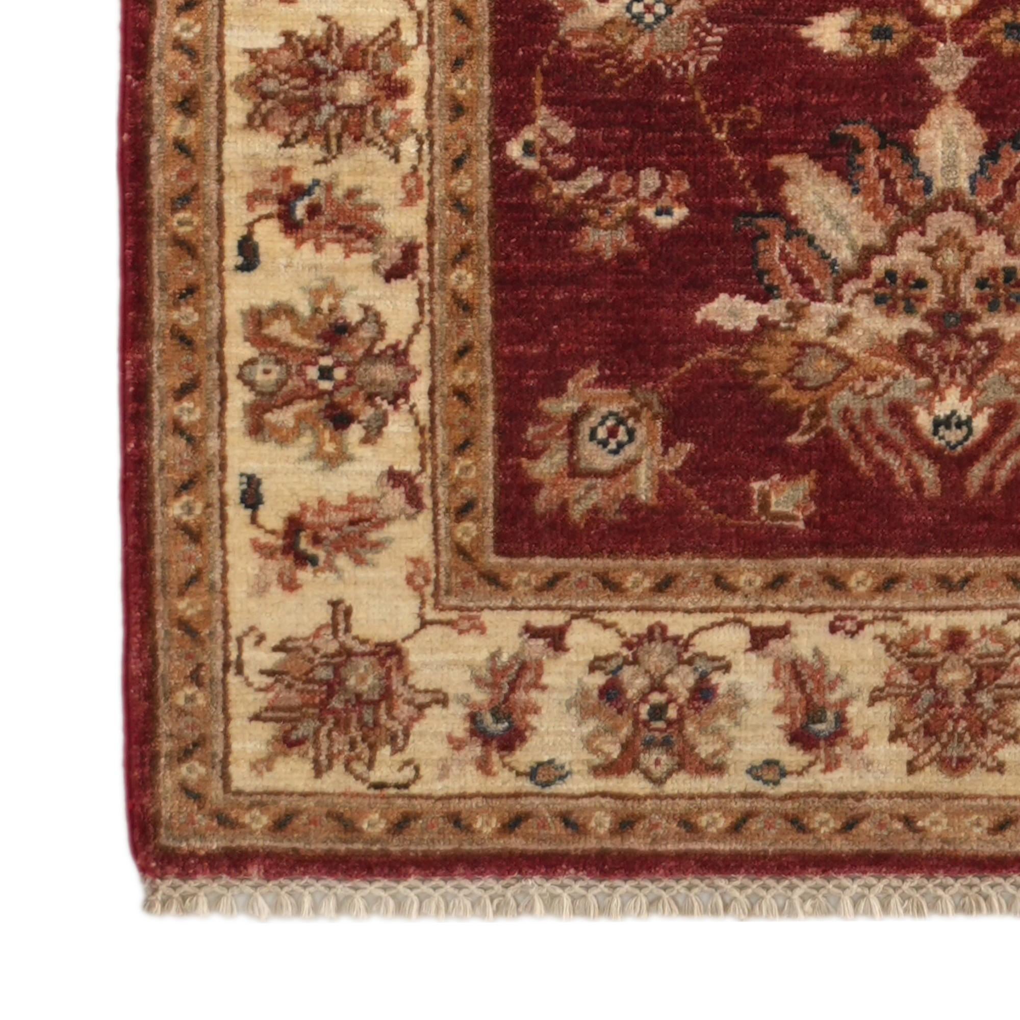 2' 8 x 10' Hand Knotted Ziegler Runner Rug