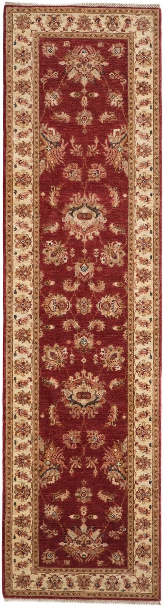 2' 8 x 10' Hand Knotted Ziegler Runner Rug