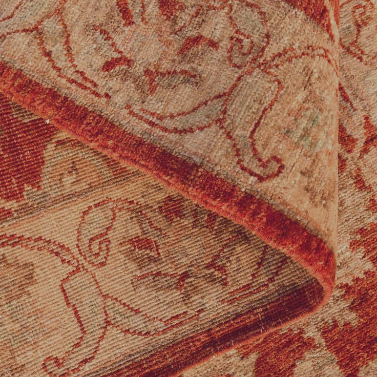 Detail image of 2' 8 x 13' Hand Knotted Ziegler Runner Rug