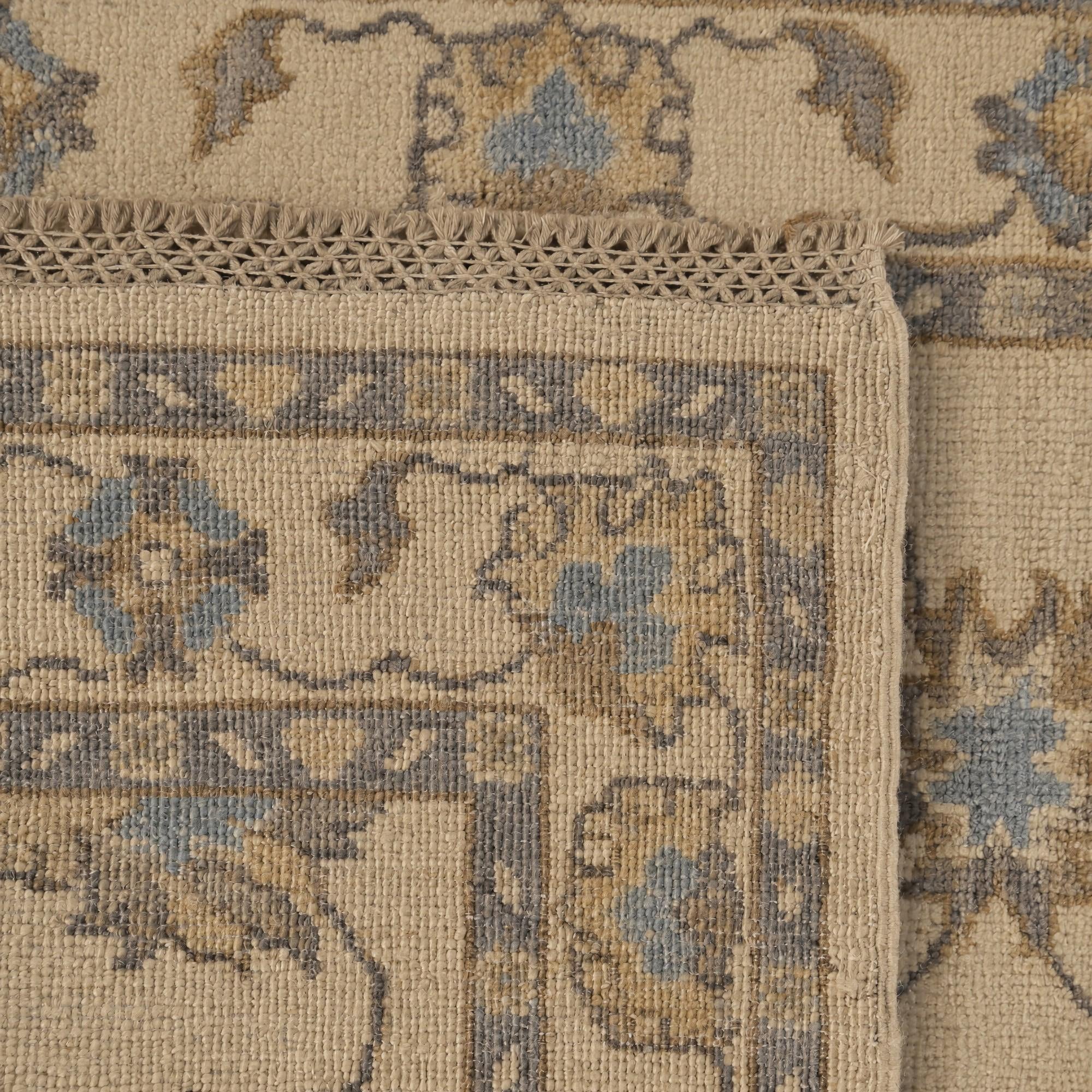 85cm x 490cm Hand Knotted Ziegler Runner Rug
