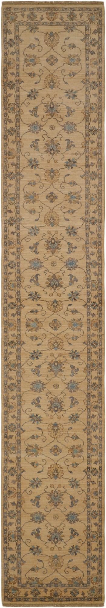 2' 9 x 16' 1 Hand Knotted Ziegler Runner Rug