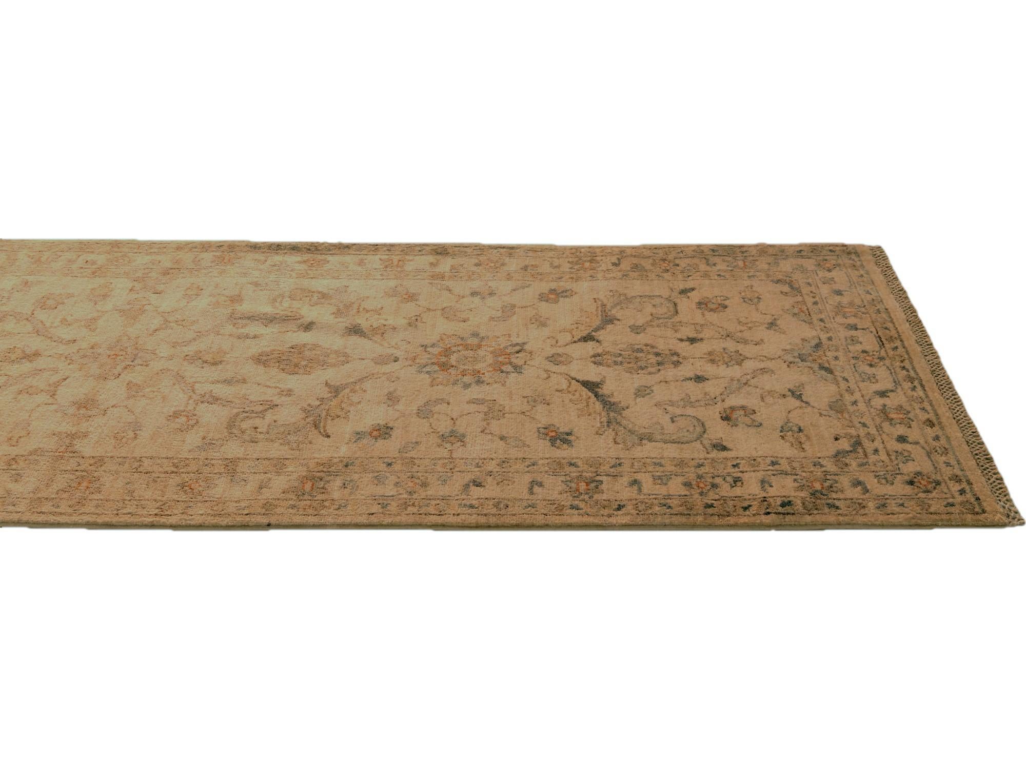 80cm x 570cm anudado a mano Ziegler Alfombra Pasillera