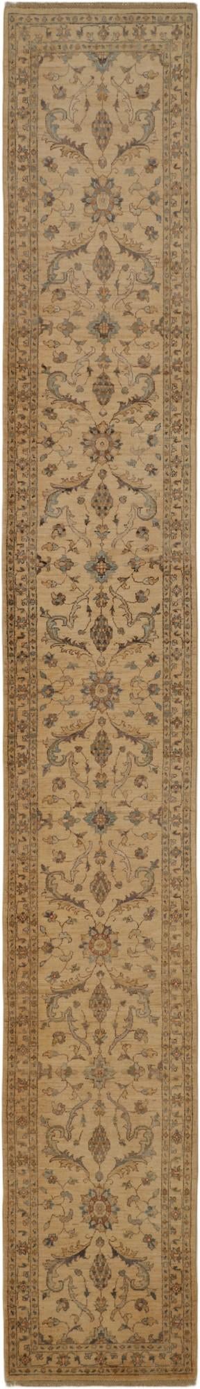 2' 8 x 18' 8 Hand Knotted Ziegler Runner Rug