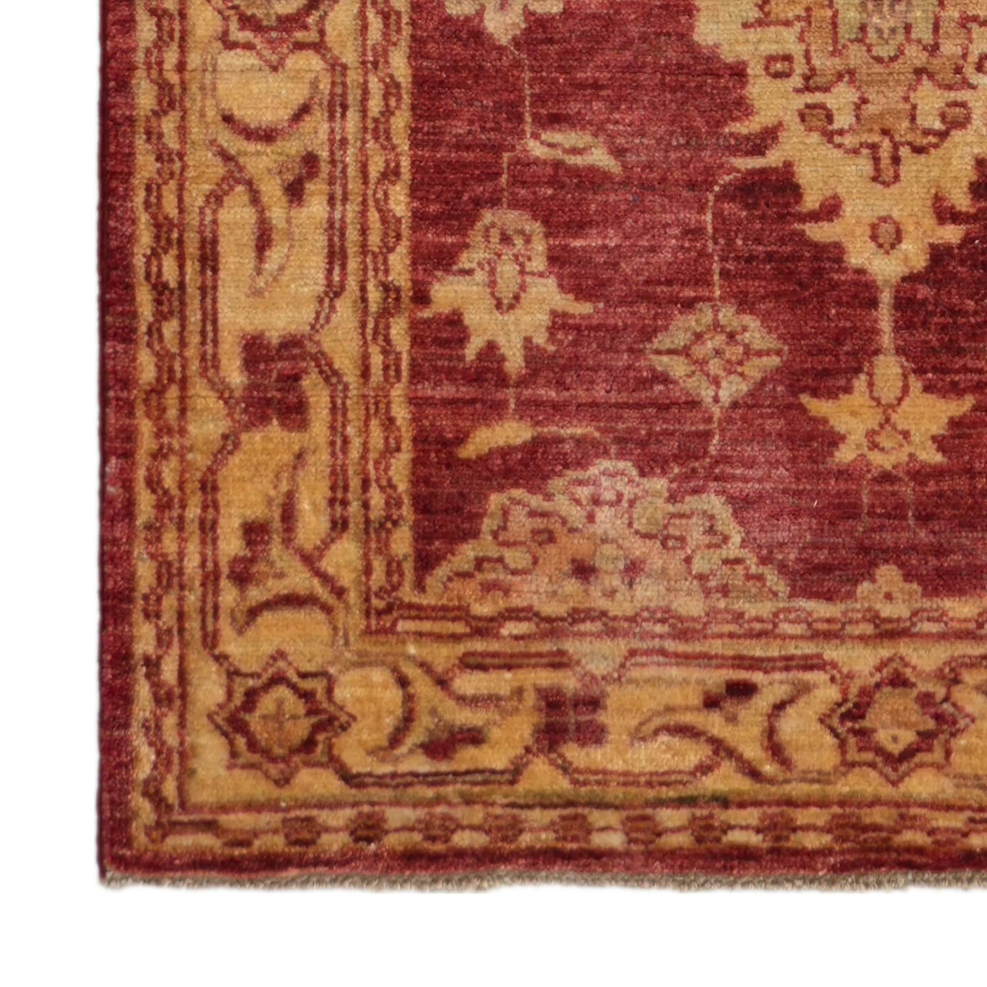 2' 6 x 8' 5 Hand Knotted Ziegler Runner Rug