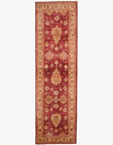 2' 6 x 8' 5 Hand Knotted Ziegler Runner Rug
