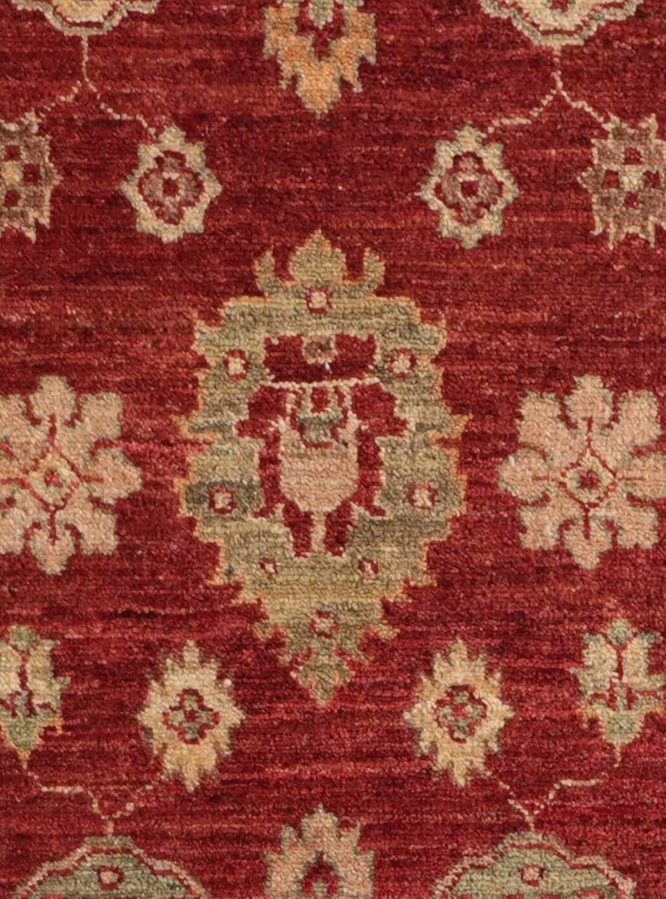2' 7 x 10' 8 Hand Knotted Ziegler Runner Rug