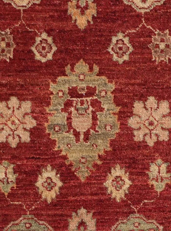 Detail image of 2' 7 x 10' 8 Hand Knotted Ziegler Runner Rug