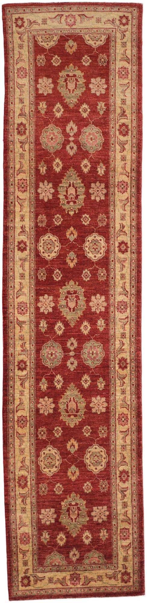 2' 7 x 10' 8 Hand Knotted Ziegler Runner Rug
