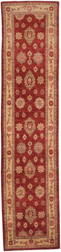 2' 7 x 10' 8 Hand Knotted Ziegler Runner Rug