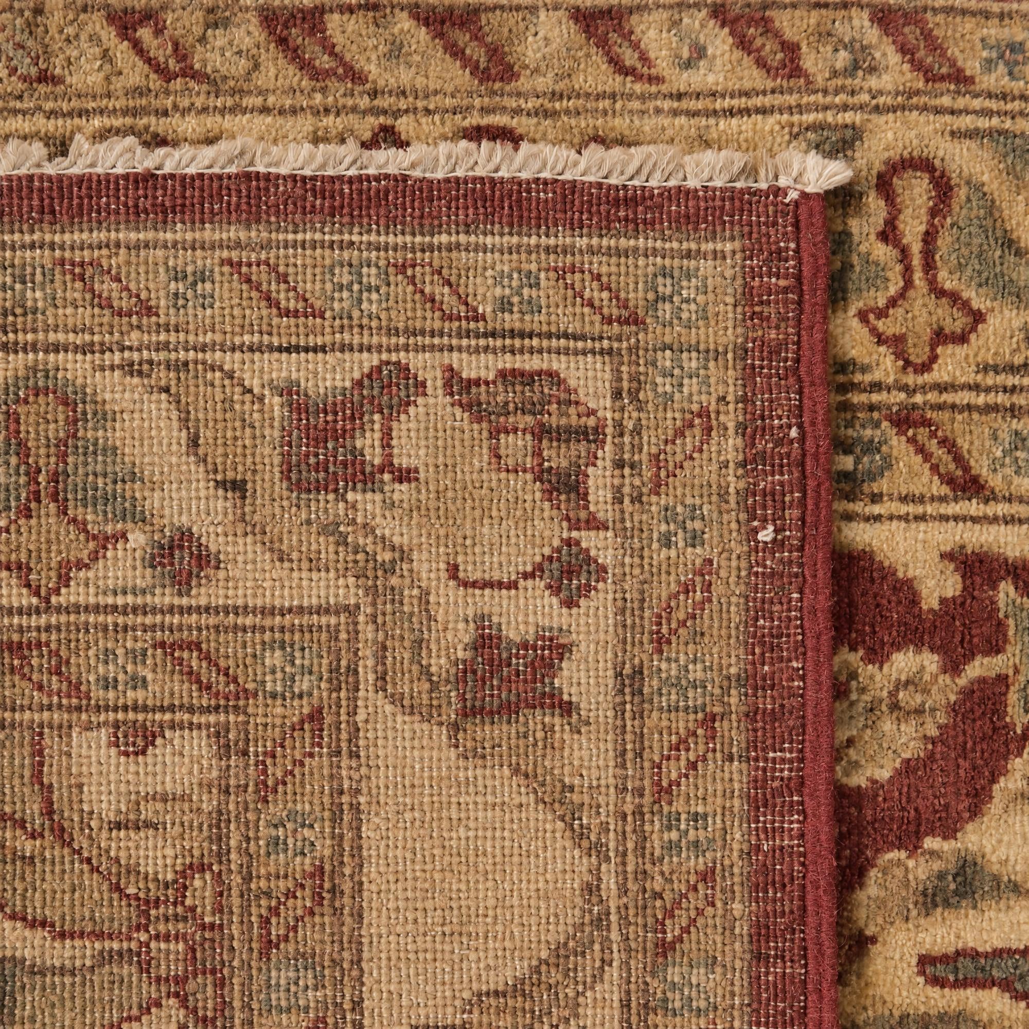80cm x 295cm Hand Knotted Ziegler Runner Rug