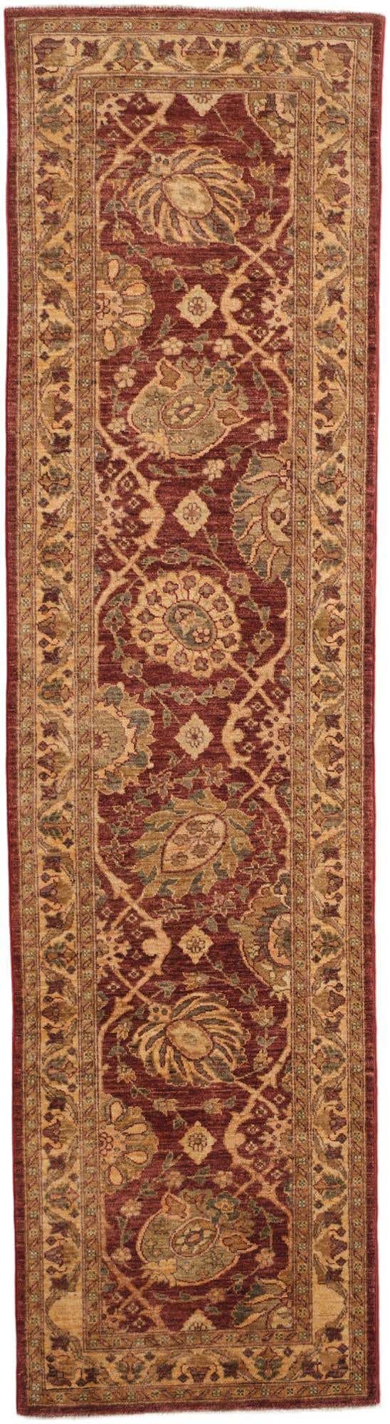 2' 7 x 9' 9 Hand Knotted Ziegler Runner Rug