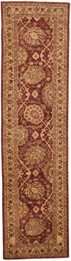2' 7 x 9' 9 Hand Knotted Ziegler Runner Rug