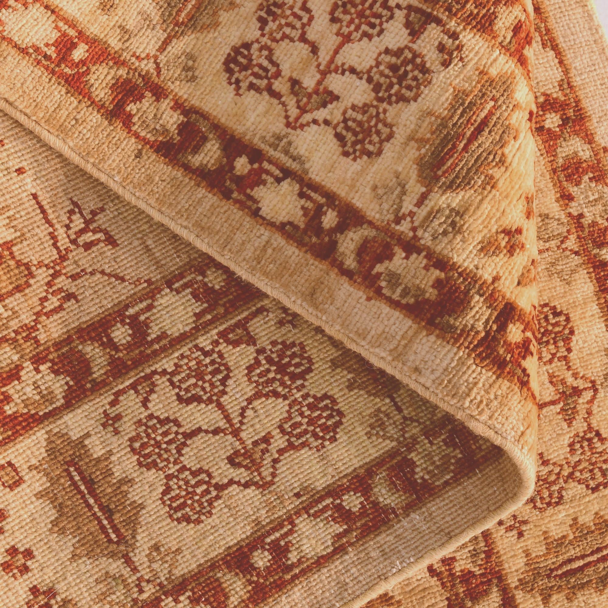 2' 7 x 9' 10 Hand Knotted Ziegler Runner Rug
